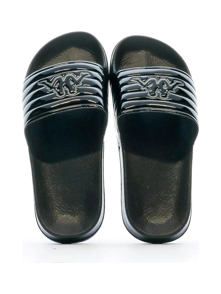 Claquettes Noires Femme Kappa Noles 361I15W 4