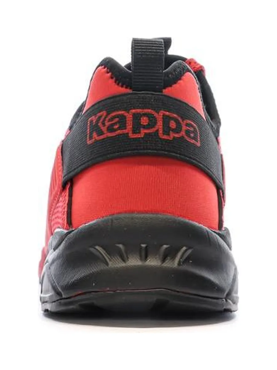 Baskets Noires/Rouge Garçon Kappa San Puerto Lace 4