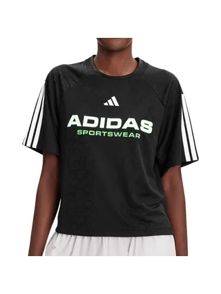 T-shirt Noir Femme AdidasTiro Q3 1