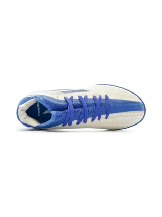 Chaussures de Futsal Bleu/Blanc Garçon Adidas X Speedflow.3 Tf J 4