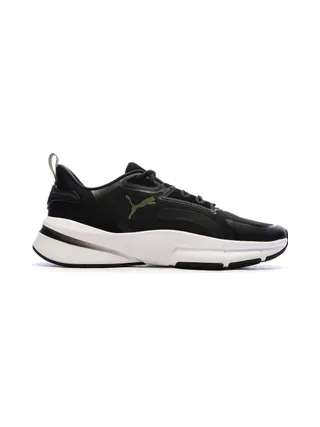 Chaussures de running Noires/Jaunes Homme Puma Pwrframe 2