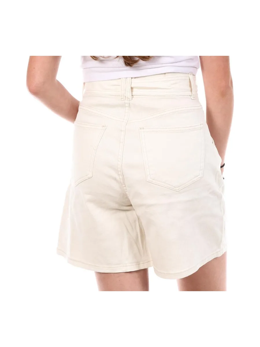 Short Mom Blanc Femme Monday Premium LW786 3
