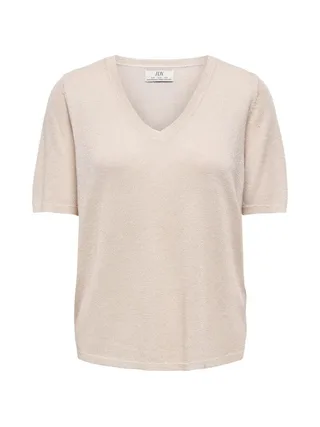 T-Shirt Beige Femme JDY Bodilla 1
