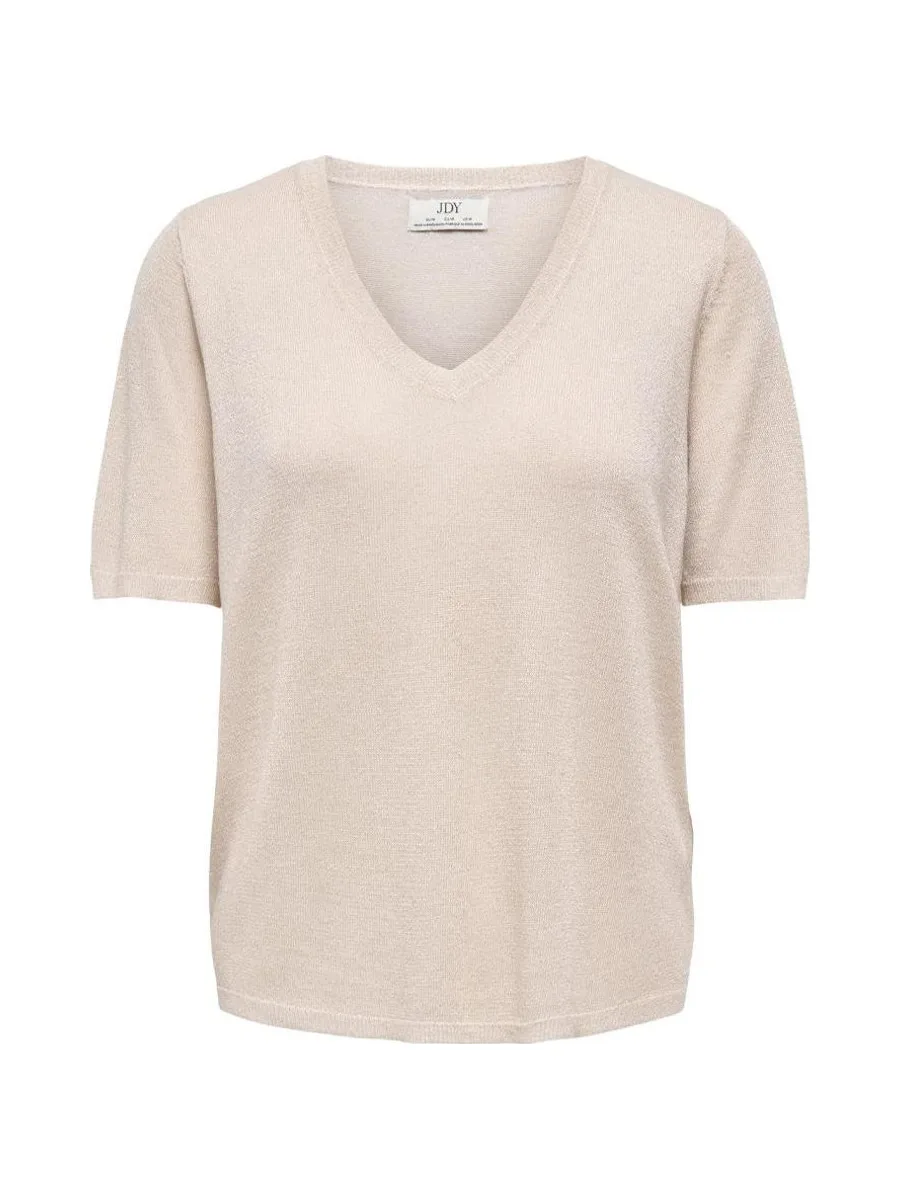 T-Shirt Beige Femme JDY Bodilla 2