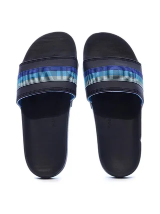 Claquettes Marines Homme Quiksilver Wordmrksld 3