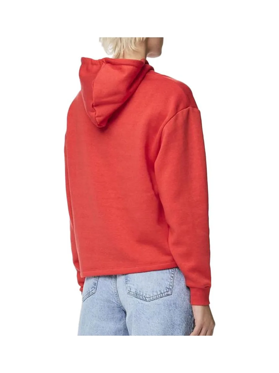 Sweat Rouge Femme Pieces Pcchilli 3