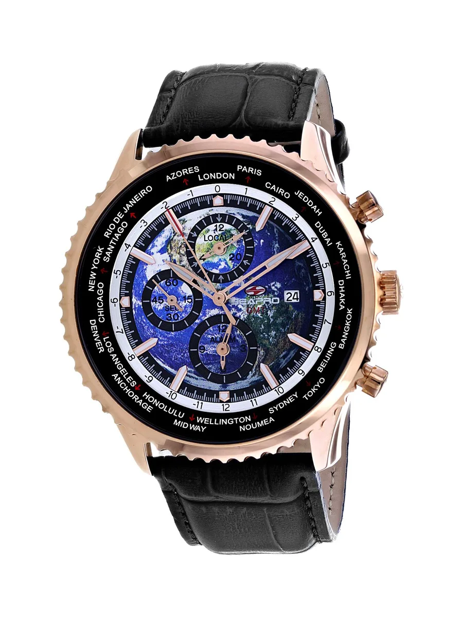 Seapro Men's Meridian World Timer GMT 1