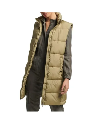 Doudoune sans manche Kaki Femme Superdry Studios 1