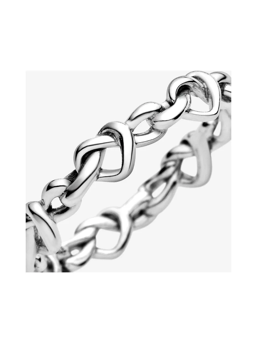 Pandora - Bague Cœur Knotted s en argent 4