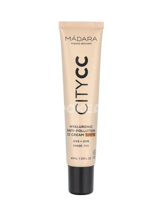Madara Citycc Anti-Pollution Hyaluronic Cream CC SPF 40ml - 15 Tan 2