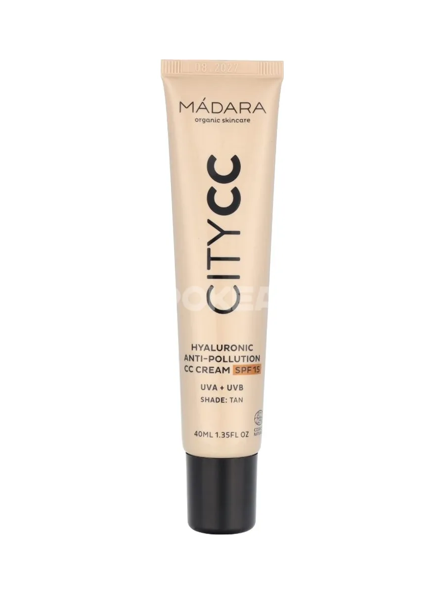 Madara Citycc Anti-Pollution Hyaluronic Cream CC SPF 40ml - 15 Tan 2