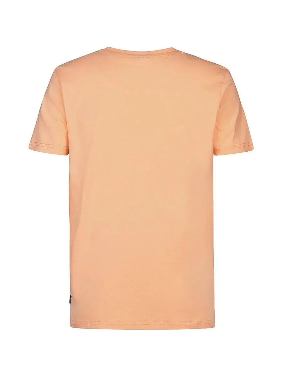 T-Shirt Orange Homme Petrol Industries Classic 3