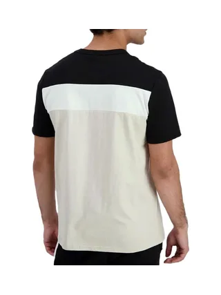 T-Shirt Noir/Beige Homme Le Coq Sportif Contemporain N°2 2