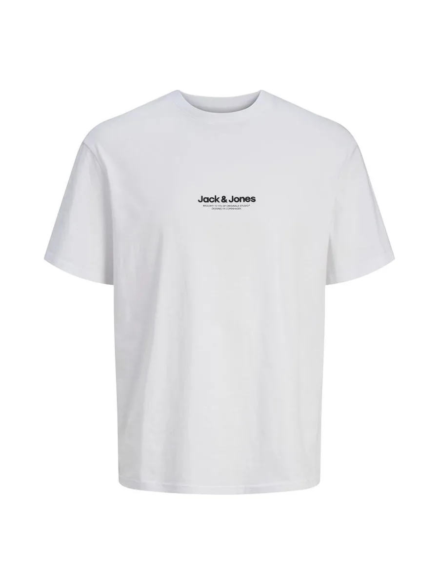 T-shirt Blanc Homme Jack & Jones Whvesterbro 2