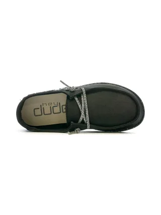Chaussures Noires à Motifs Mixte Hey Dude Wendy 13012 4