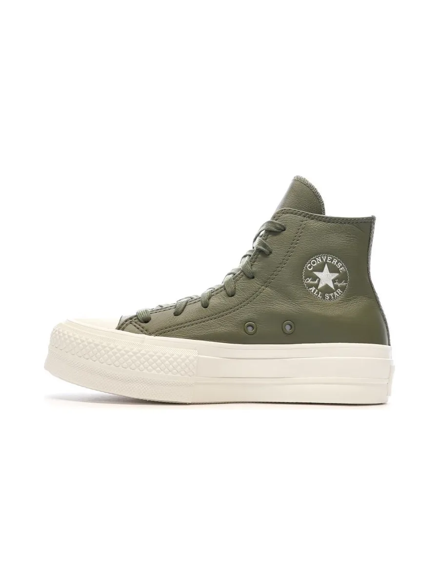 Baskets Kaki Femme Converse Chuck Taylor 1