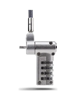 Serialized Laptop Cable Lock 6.6ft 2m 5