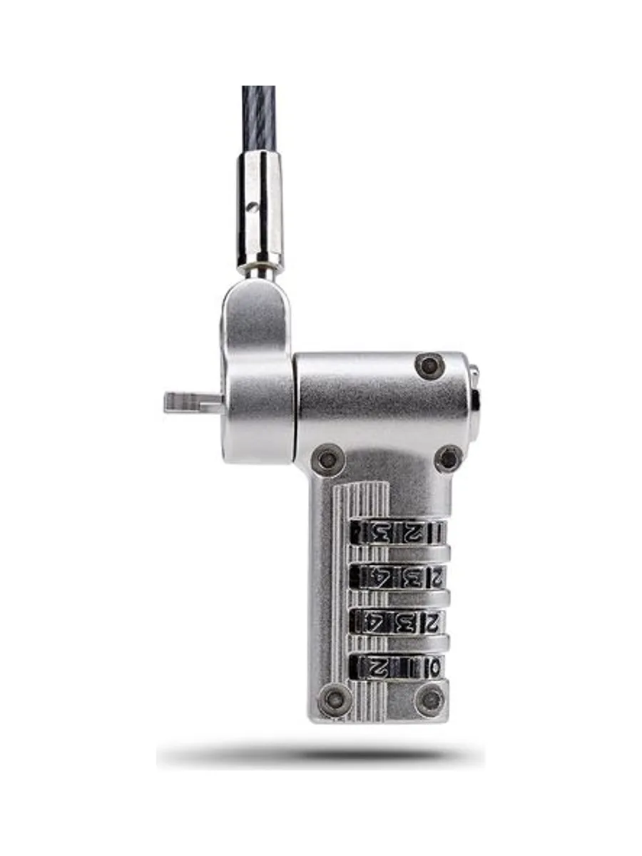Serialized Laptop Cable Lock 6.6ft 2m 5