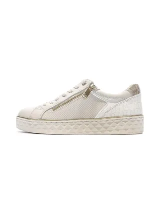 Baskets Beige Femme Marco Tozzi Cream Comb 1