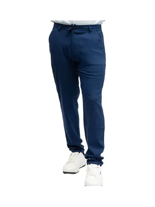 Pantalon en Lin Marine Homme Paname Brothers JULIEN 1