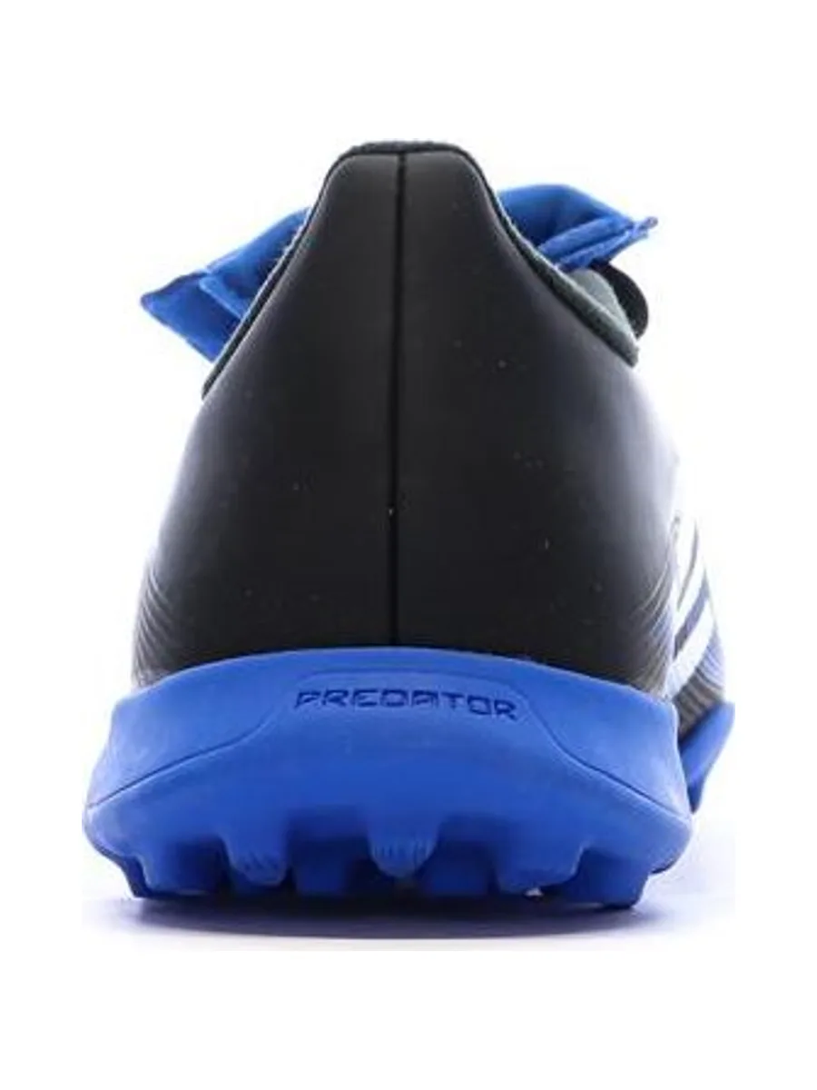 Chaussures de Foot Noir/Bleu Junior Adidas Predator League FT 4