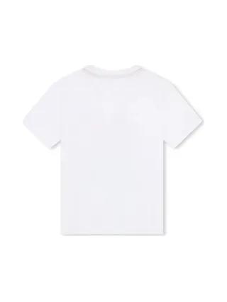 T-Shirt Blanc Garçon Junior Timberland T60090 2