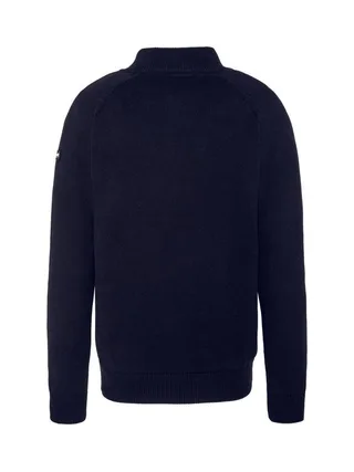 Pull 1/4 zip Marine Homme Schott Plali 2