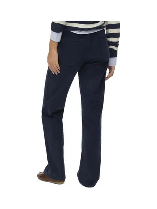 Pantalon en Velours Marine Femme Vero Moda Lisa 2