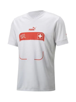 Maillots de sport Blanc/Rouge Homme Puma Sfv Away 1