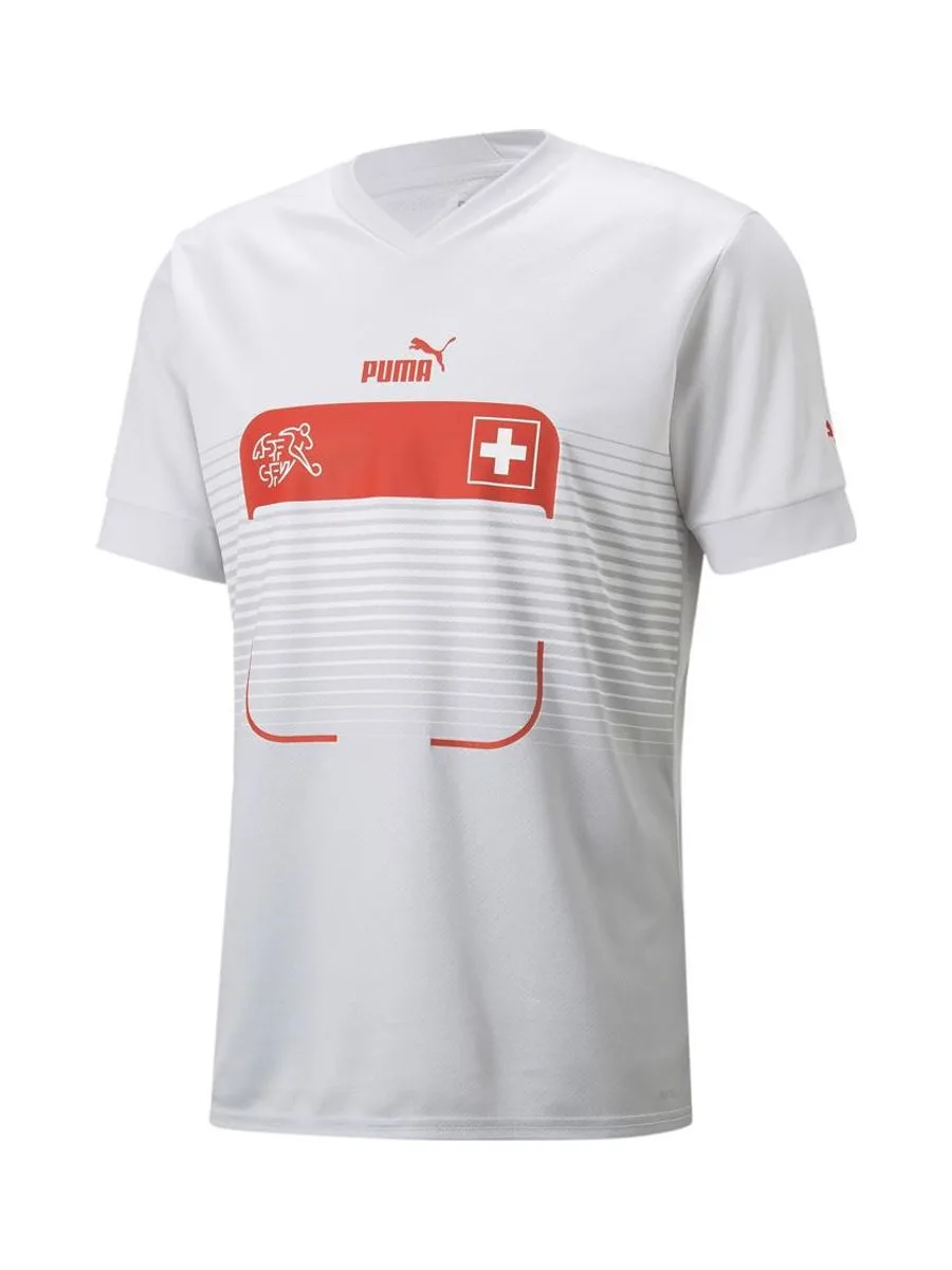 Maillots de sport Blanc/Rouge Homme Puma Sfv Away 2