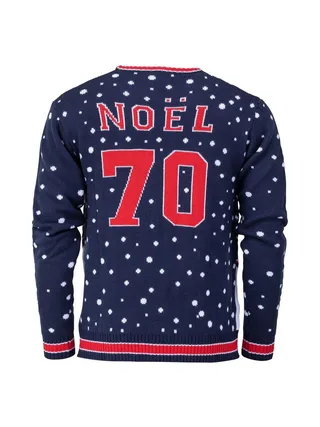 Pull de Noël Marine Homme PSG 70 2