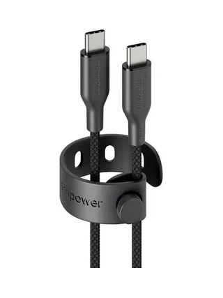 PanzerGlass empower™ by ® Racing 240W USB-C to USB-C Cable | USB 2.0 | 1.2M | Space Black USB cable 1
