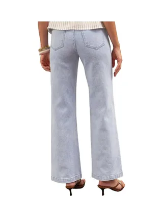 Jean Flare Bleu Femme Oraije Mona JD671 2