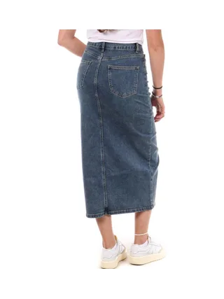 Jupe en Jean Bleu Femme Monday Premium Dark 2