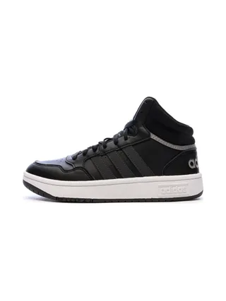 Baskets Noires Femme Adidas Hoops GW5456 1