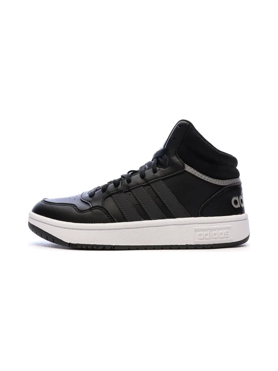 Baskets Noires Femme Adidas Hoops GW5456 2
