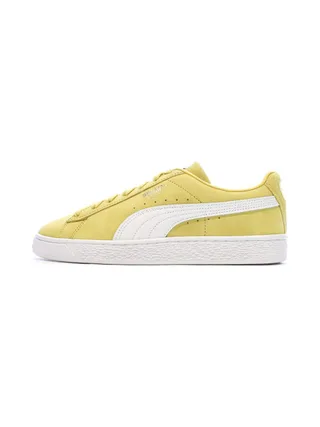 Baskets Jaunes Homme Puma Suede Classic 1