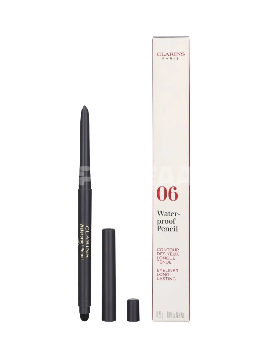 Clarins Waterproof Long Lasting Eyeliner Pencil 0.3g - #06 Smoked Wood 1