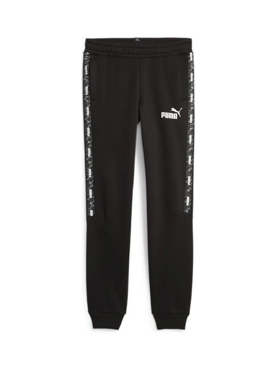 Jogging Noir Garçon Puma Tape Camo 2