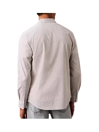 Chemise Rayures Slim Bleu Homme Calvin Klein Jeans Stripe Stret 2