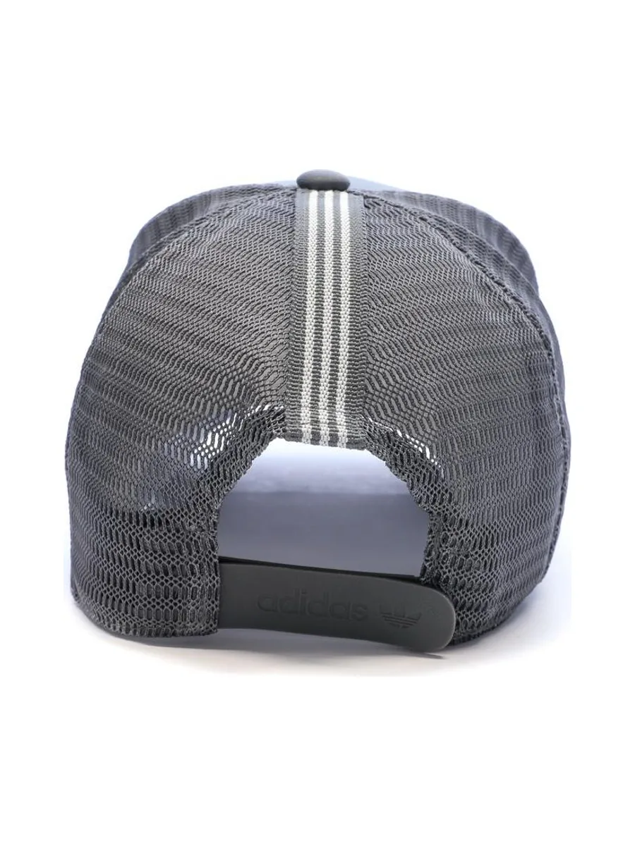 Casquette Grise Homme Adidas Curved Trucker 4