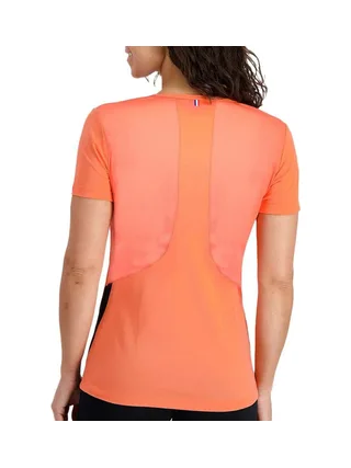 T-Shirt de Training Orange Femme Le Coq Sportif N°1 Training 2