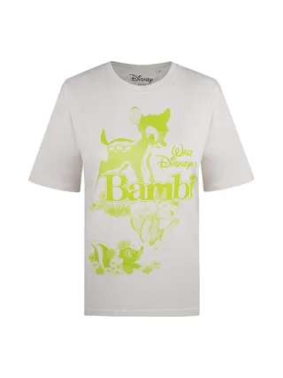 T-Shirt Beige Femme Disney Bambi Pale 2
