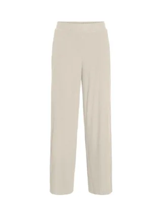 Pantalon fluide Beige Femme Vila Dimita 1