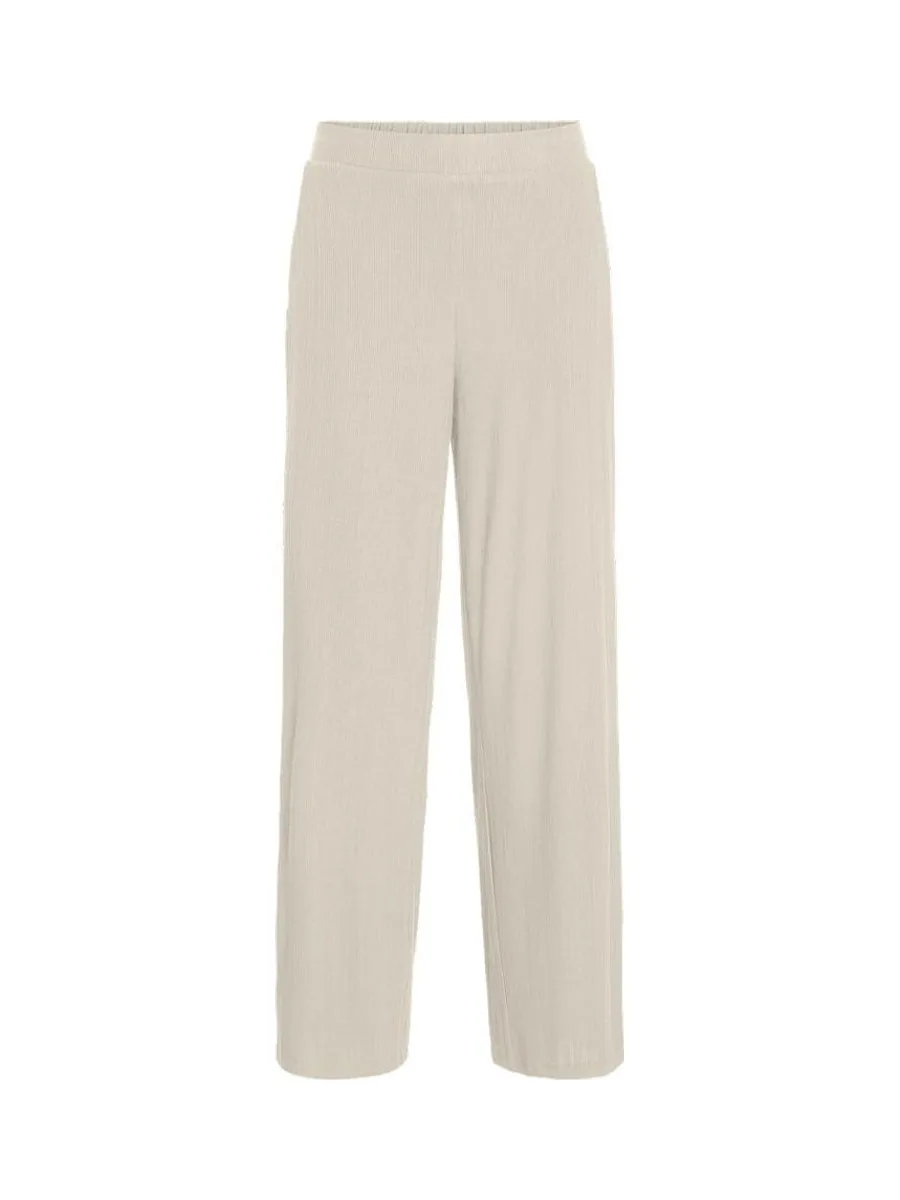 Pantalon fluide Beige Femme Vila Dimita 2