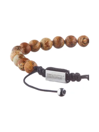 Bracelet Perles Noir/Beige Homme Geographical Norway 315050 3