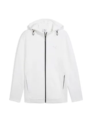 Sweat Zippé Blanc Homme Puma Evostripes 1