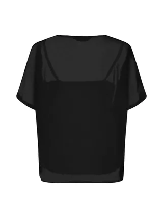 Blouse Noire Femme Only Tasha 2