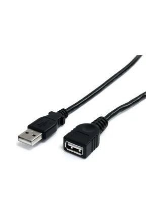 3m Black USB Extension Cable A to A 1