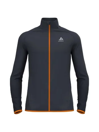 Veste de Running Gris/Orange Homme Odlo Zeroweight 1